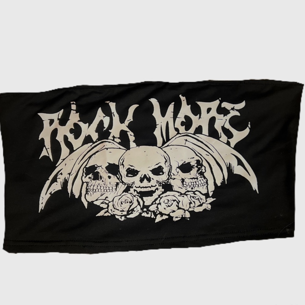 “Rock More” Tube Top for Women